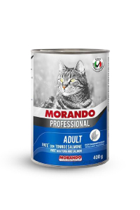 Morando Adult For Cat With Tuna & Salmon 400g